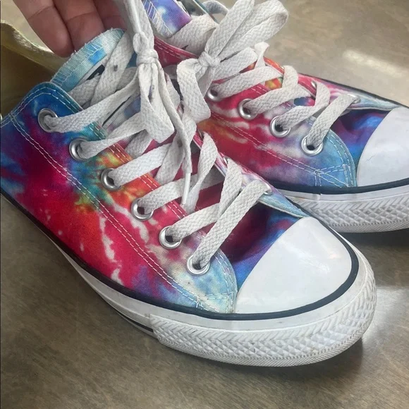 Tie-Dye converse Canvas Sneakers - Multicolor - Picture 5 of 6